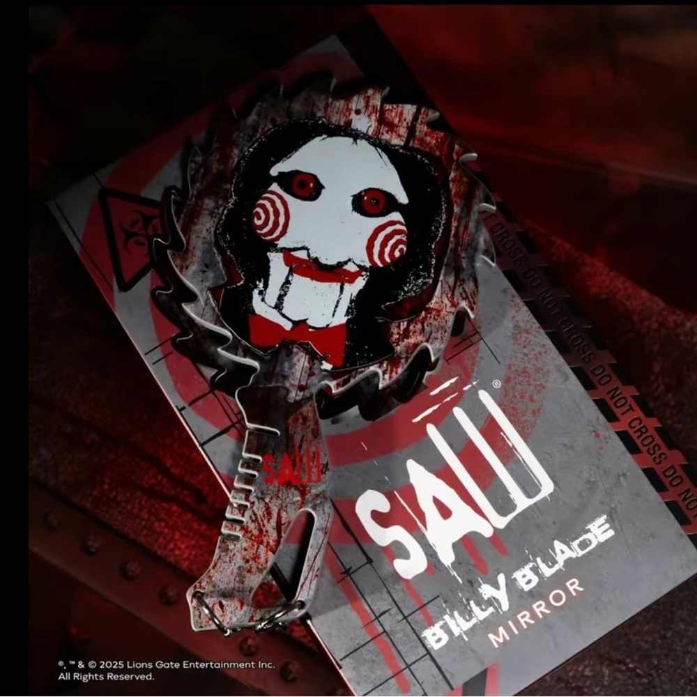 SAW x Glamlite Billy Blade Mirror - New In Box
